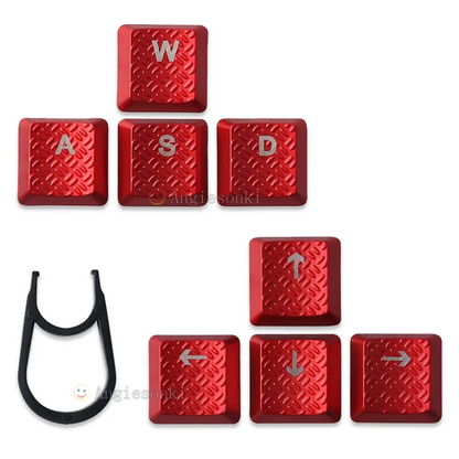 G915 913 TKL G815 G813 strukturierte, rutschfeste, transparente, hintergrundbeleuchtete Tastenkappe, geeignet für Logitech mechanische Tastaturen