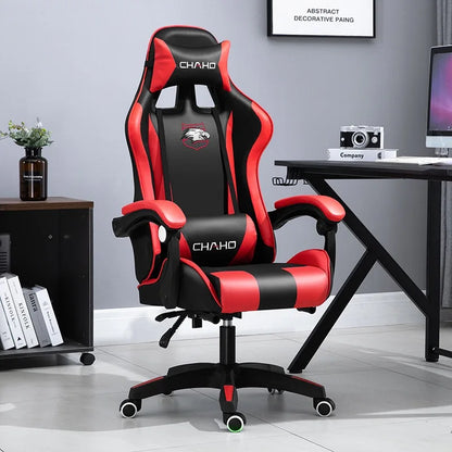 UVR Professional Gaming Computer Chair Home Office Chair Ergonomic Design Armchair with Footrest Competitive Chair Furniture