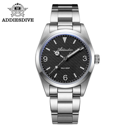 ADDIESDIVE 2025 NEW Watch For Men 316L Stainless Steel 10Bar Diving Luminous AD2096 Luxury Gift Quartz Wristwatch reloj hombre