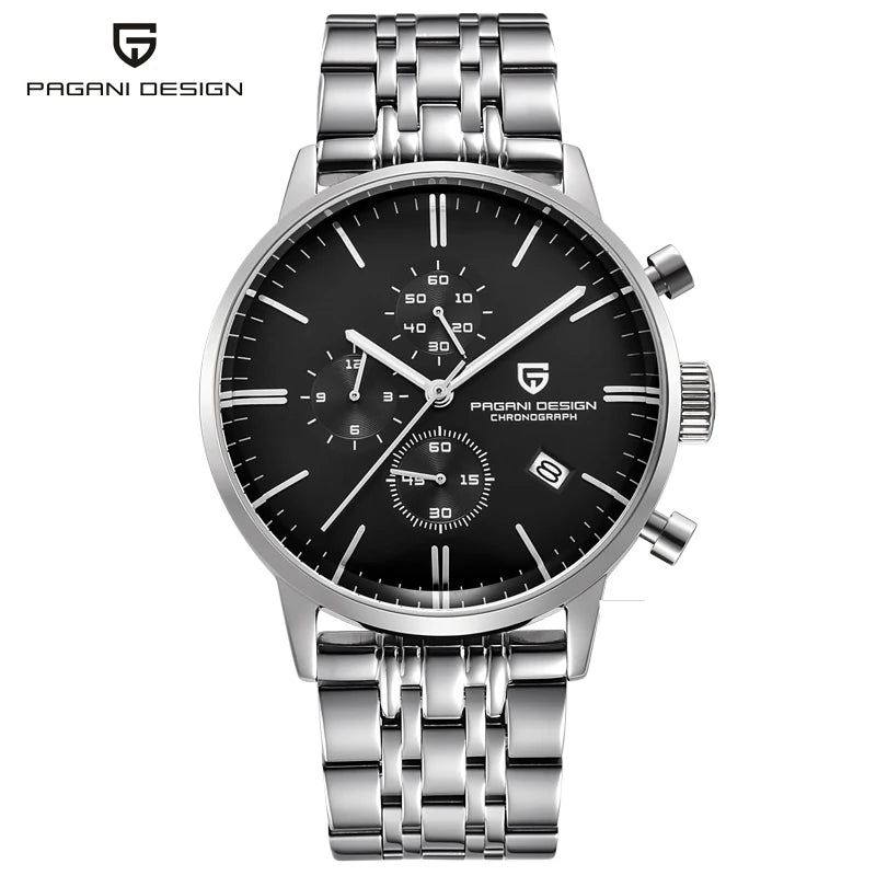 2026 New PAGANI DESIGN Brand Luxury Watches For Men Automatic Date Watch Waterproof Chronograph VK67 Movement Relogio Masculino