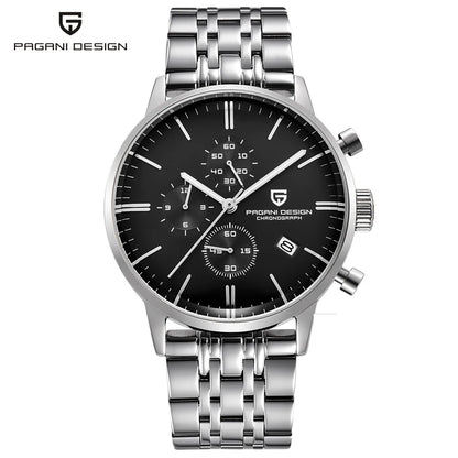 2026 New PAGANI DESIGN Brand Luxury Watches For Men Automatic Date Watch Waterproof Chronograph VK67 Movement Relogio Masculino