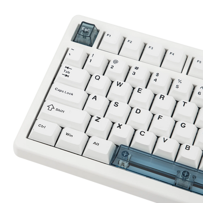 Teclado mecânico magnético EPOMAKER HE80 75% layout US QWERTY Hot-Swap Creamy Gasket com fio Hall Effect DKS SOCD para PC/Mac