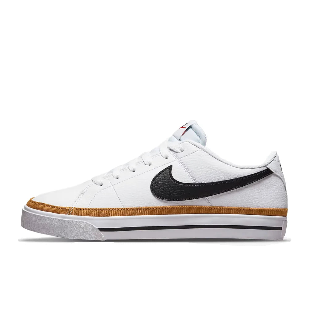 Nike Court Legacy Sneaker Klassischer Komfort, Dämpfung, rutschhemmend, strapazierfähig, lässige Alltagsschuhe DH3162-101