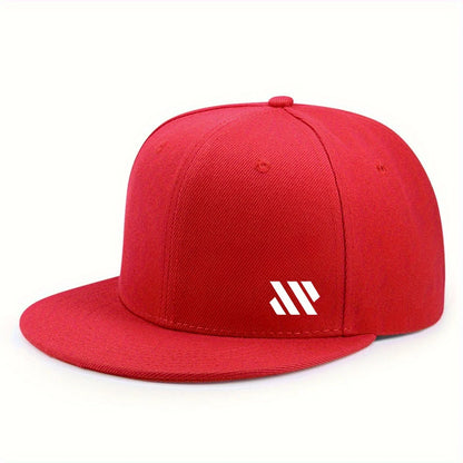 Gorra de béisbol con logotipo blanco. Gorra unisex ajustable, transpirable y de ala plana. Gorra ligera para actividades al aire libre y viajes. Gorra.