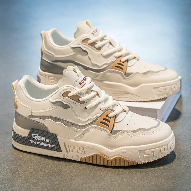Men's Sports and Casual Shoes, Skateboarding Shoes, Men's Street Shoes, Fashionable Casual Shoes, Unisex Suitable for All Seasons