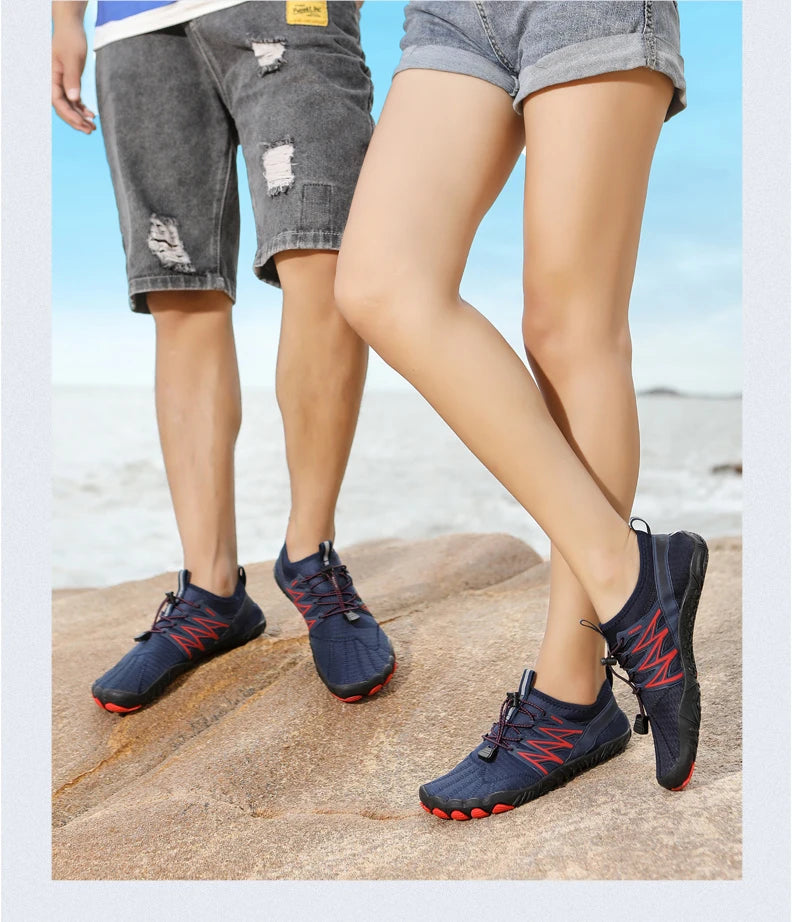 Women's Water Shoes Barefoot Shoes Men's Aqua Swimming Shoes Quick Dry Footwear for Beach Gym