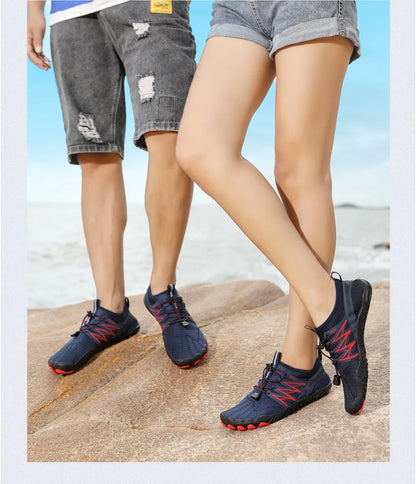 Women's Water Shoes Barefoot Shoes Men's Aqua Swimming Shoes Quick Dry Footwear for Beach Gym