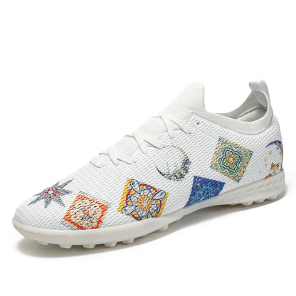 Lawn Nails Wear-resistant Professional Football Shoes Multi-color Grip Strong Balance Summer Outdoor Football Training Shoes