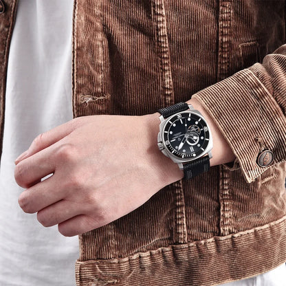 PAGANI DESIGN 2026 Original 43MM Men's Automatic Mechanical Watch NH39 200M Waterproof AR Sapphire Mirror Watches For Men
