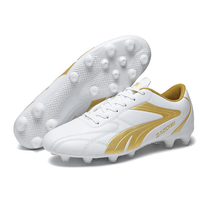 Fodboldsko til mænd, åndbare fodboldstøvler, futsal, ultralette professionelle træningssneakers, unisex græsknopper til kamp og sport