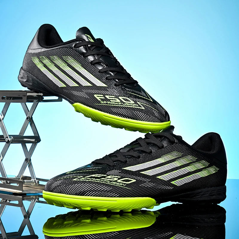 New Men Professional Football Boots Boys Soccer Shoes Sports Shoes TF/FG Match Sneakers Ankle Non-Slip Comfortable Unisex