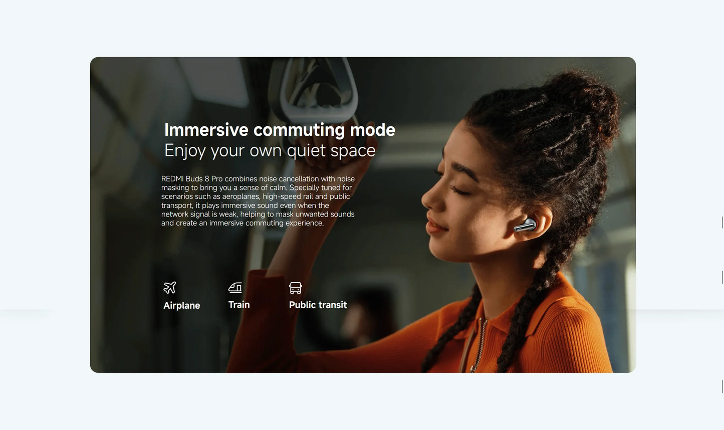Xiaomi Redmi Buds 8 Pro Bluetooth 5.4 Wireless Earbuds – 55dB Active Noise Cancelling Earbuds with LDAC Audio, 35H Battery Life & AI Call Noise Reduction
