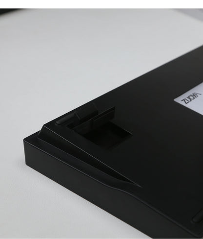 Kit de teclado mecânico ZUOYA GMK87L, estrutura Gasket, programável VIA/QMK, hot-swap, sem fios em três modos, RGB