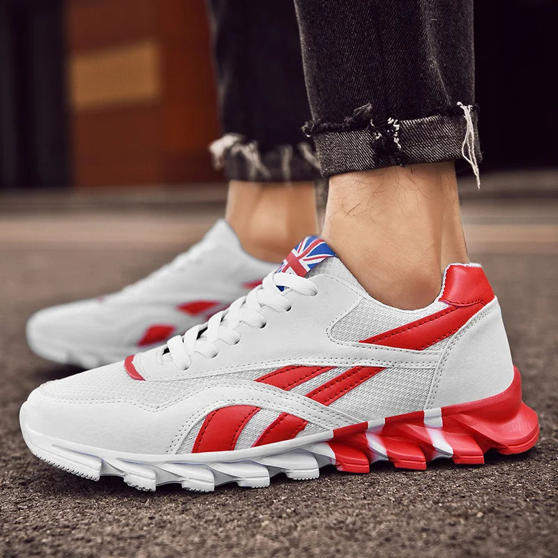 Men's Shoes Marathon Running Sports Shoes Casual Sneakers Soft Comfortable Training Shoes Wear Resistant Sneakers Men Sneakers