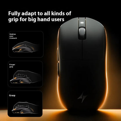 ATK A9 Plus Gaming Mouse Wireless A9/A9 SE/A9 Pro Tri Mode 8K Gaming Mouse Lightweight A9 Ultimate E-sports PC Gift Customized