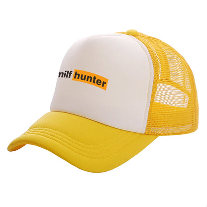 Καπέλα Trucker Milf Hunter Μοντέρνα Καπέλα Milf Hunter Καπέλα μπέιζμπολ Καλοκαιρινά καπέλα εξωτερικής χρήσης με πλέγμα για προστασία από τον ήλιο MZ-506