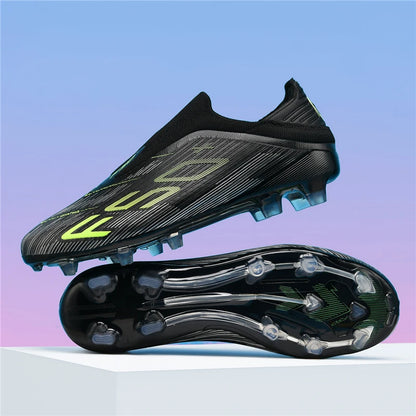 New Men Football Boots Non-Slip Match Grass Cleats High-top High-quality Soccer Shoes Futsal Sneakers Indoor Hot-selling Outdoor