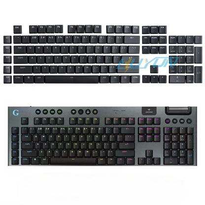 G915 913 TKL G815 G813 strukturierte, rutschfeste, transparente, hintergrundbeleuchtete Tastenkappe, geeignet für Logitech mechanische Tastaturen