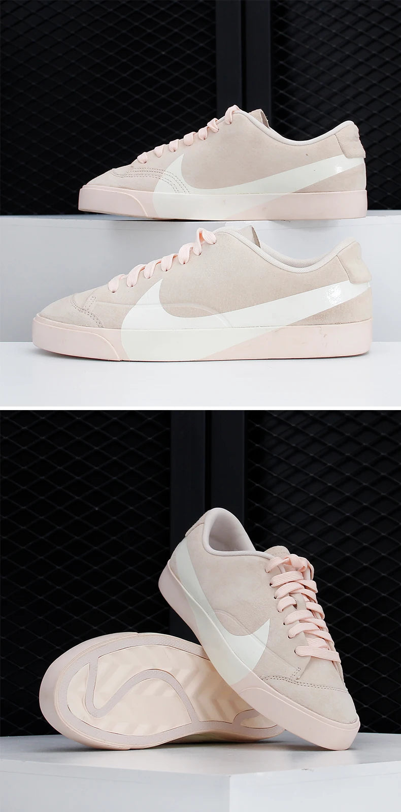 Nike Authentic BLAZER CITY LOW LX damskor för fritid och skateboard AV2253-800