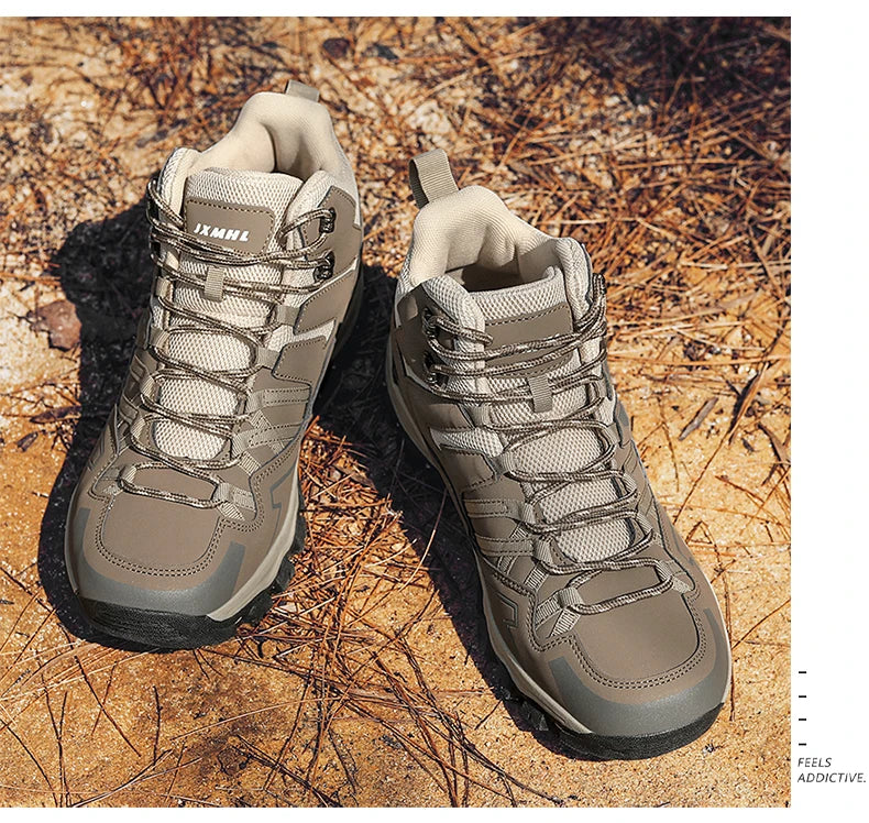 Sapatos de caminhada unissexo, sapatos desportivos para caminhadas ao ar livre, botas de campismo, sapatos impermeáveis de caminhada para senhora, sapatos de caminhada antiderrapantes
