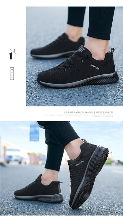 Scarpe da running da uomo traspiranti, leggere e comode, scarpe casual da uomo, sneakers outdoor slip-on per camminare