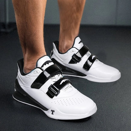 Professional Weightlifting Shoes Comfortable Indoor Squat Training Shoes Durable Anti Slip Weightlifting Hard Pull Sports Shoes