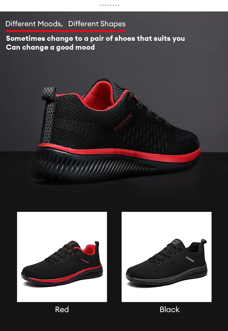Scarpe da running da uomo traspiranti, leggere e comode, scarpe casual da uomo, sneakers outdoor slip-on per camminare