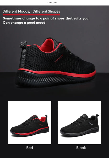 Scarpe da running da uomo traspiranti, leggere e comode, scarpe casual da uomo, sneakers outdoor slip-on per camminare