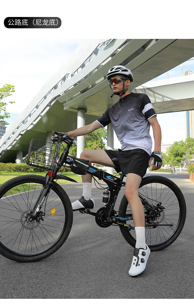 Велосипедни маратонки, дишащи обувки за планинско колоездене (MTB), мъжки и дамски обувки за планинско колоездене, обувки за каране на планински велосипед, спортни обувки за шосейно колоездене, обувки за велосипедни педали SPD