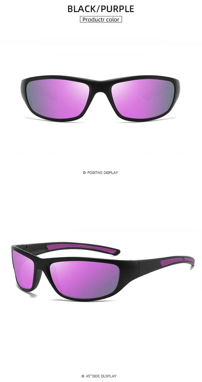 Brand Luxury Designer New Fashion Polarized Sunglasses For Men Outdoor Cycling Sun Glasses Driving Riding Sports Eyewear 6123