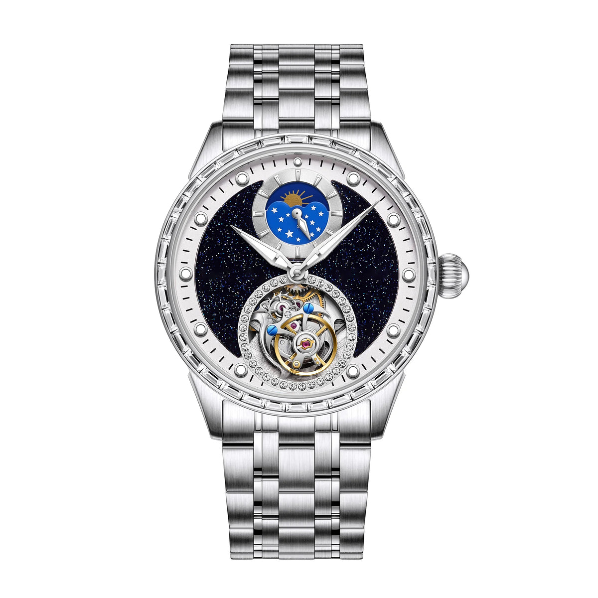 Tourbillon Master Men's Watch 2025 Limited Edition Luxury Business Watch Father Gift Automatic Movement