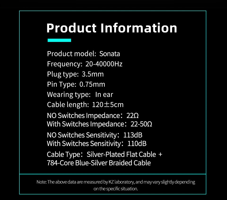 KZ Sonata 28BA Units Upgraded HIFI Headphones On-ear tunable balanced armature unit Wired gaming headphones