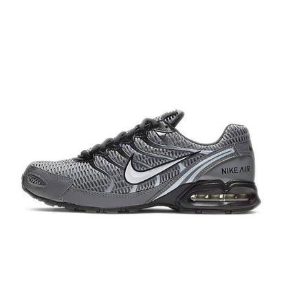 Pánské nízké běžecké boty Nike Air Max Torch 4 – šedá/stříbrná, ležérní textilie, prodyšná opora, dlouhá životnost 343846-012