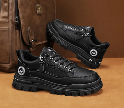 Lässige Herren-Sportschuhe für Outdoor, Wandern und Streetwear – bequem, modisch, mit dicker Sohle