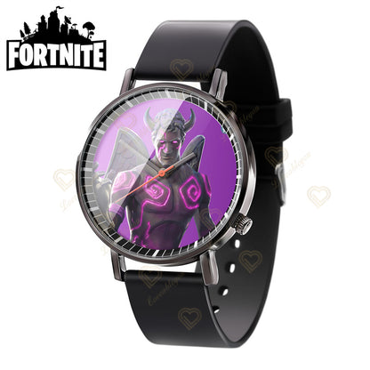 Relógio de Pulso Fortnite para Homem e Mulher, Relógio com Estampado Battle Game, Novidade 2025, Relógio de Quartzo Feminino, Presentes de Aniversário para Crianças