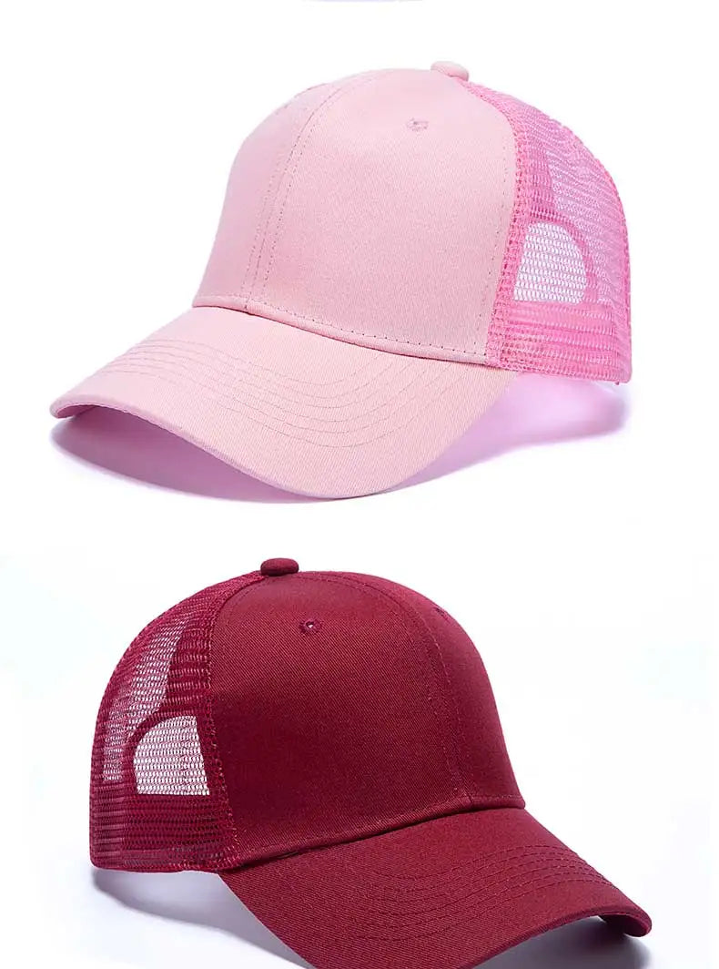 Wholesale Hat Baseball Caps Men's  Casual Caps Women's Mesh Hats Unisex Hats Custom Logo Hat Embroidered Hats