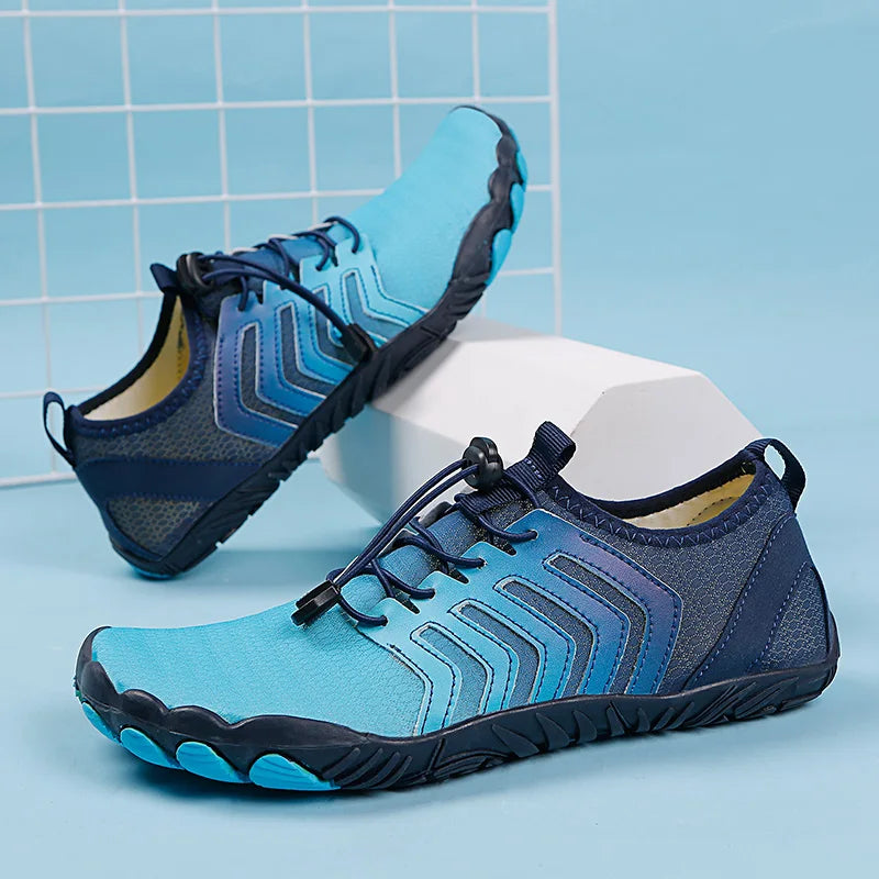 36-48# Gym Footwear Unisex Seaside Aqua Shoes Couples Vacation Beach Game Wading Shoes Men Squat Fitness Shoes Women Yoga Shoes