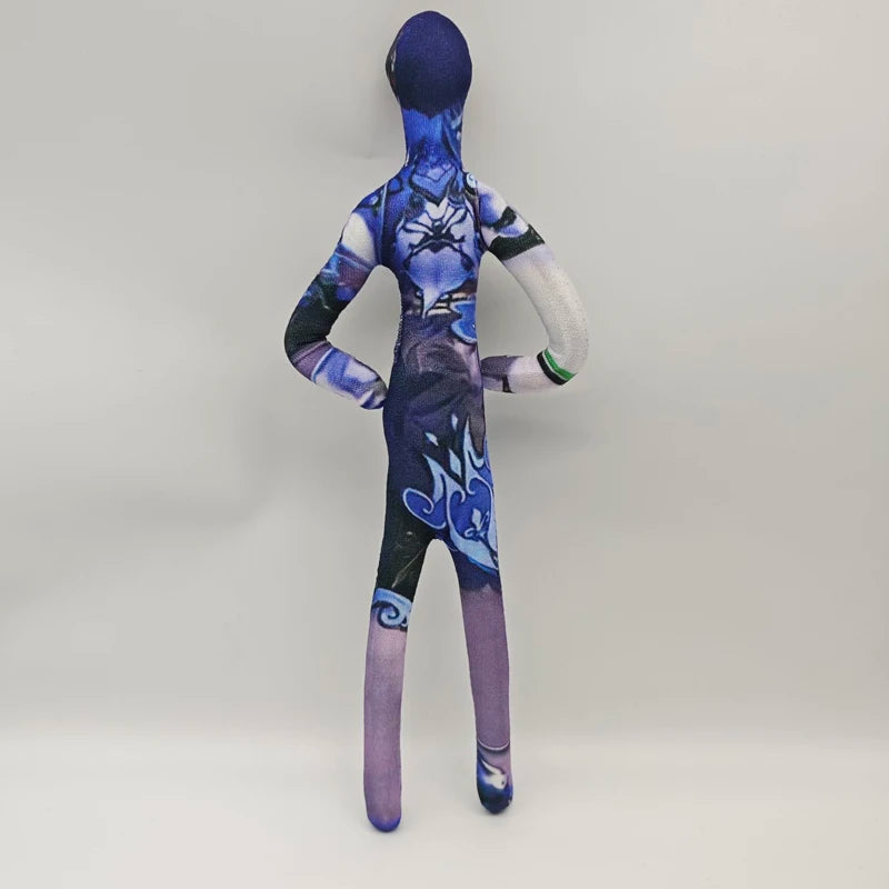 Pelúcia figura de anime e jogo Overwatch D.Va / Doomfist / Genji / Widowmaker, 26cm, corpo flexível com arame, várias posturas