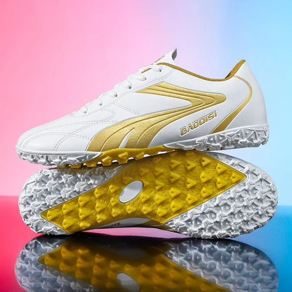 Fodboldsko til mænd, åndbare fodboldstøvler, futsal, ultralette professionelle træningssneakers, unisex græsknopper til kamp og sport