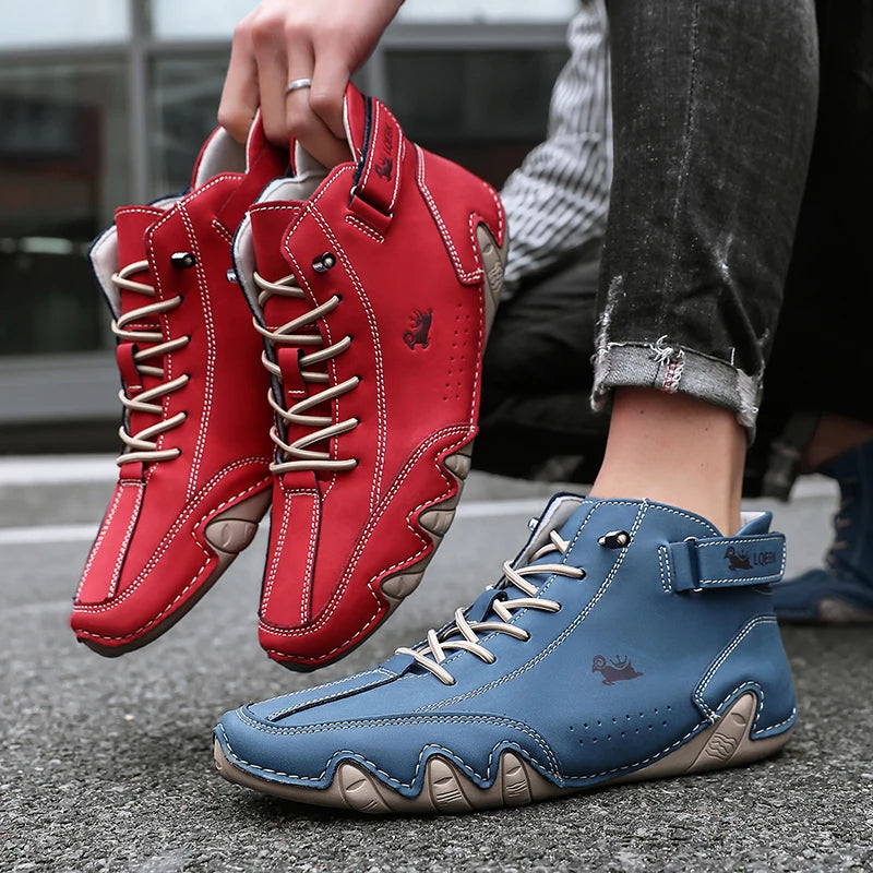 Women Fashionable Sports and Leisure Shoes Comfortable and Breathable Free of Shipping High Top Shoes Non Slip Men's Shoes