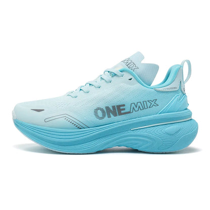 ONEMIX Nuove scarpe da corsa a forma di cuscino per donna e uomo, leggere, alla moda, da esterno, sneakers da strada, scarpe sportive da allenamento, jogging e fitness