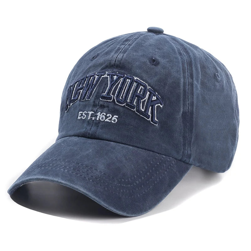 Gorra de algodón lavado York para hombre y mujer: gorras, gorras snapback, gorras de béisbol, protección solar, casquette, gorra «dad hat», gorra para actividades al aire libre
