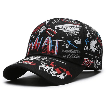 Mode Hip Hop Baseballkeps personlighet Trucker-kepsar Bomull Snapback-keps Utomhus solhattar sport fritidskeps