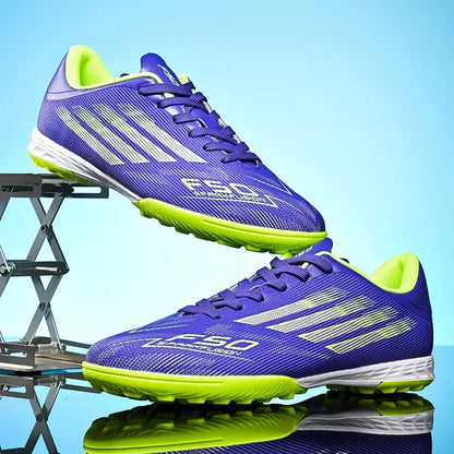 New Men Professional Football Boots Boys Soccer Shoes Sports Shoes TF/FG Match Sneakers Ankle Non-Slip Comfortable Unisex