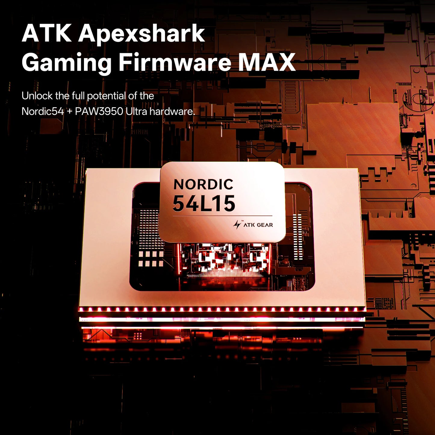 ATK Blazing Sky Z1 V2 Ultimate bezdrátová myš PAW3950 Ultra Dual 8K herní myš ergonomická, vlastní vývoj, pro střední až velkou ruku