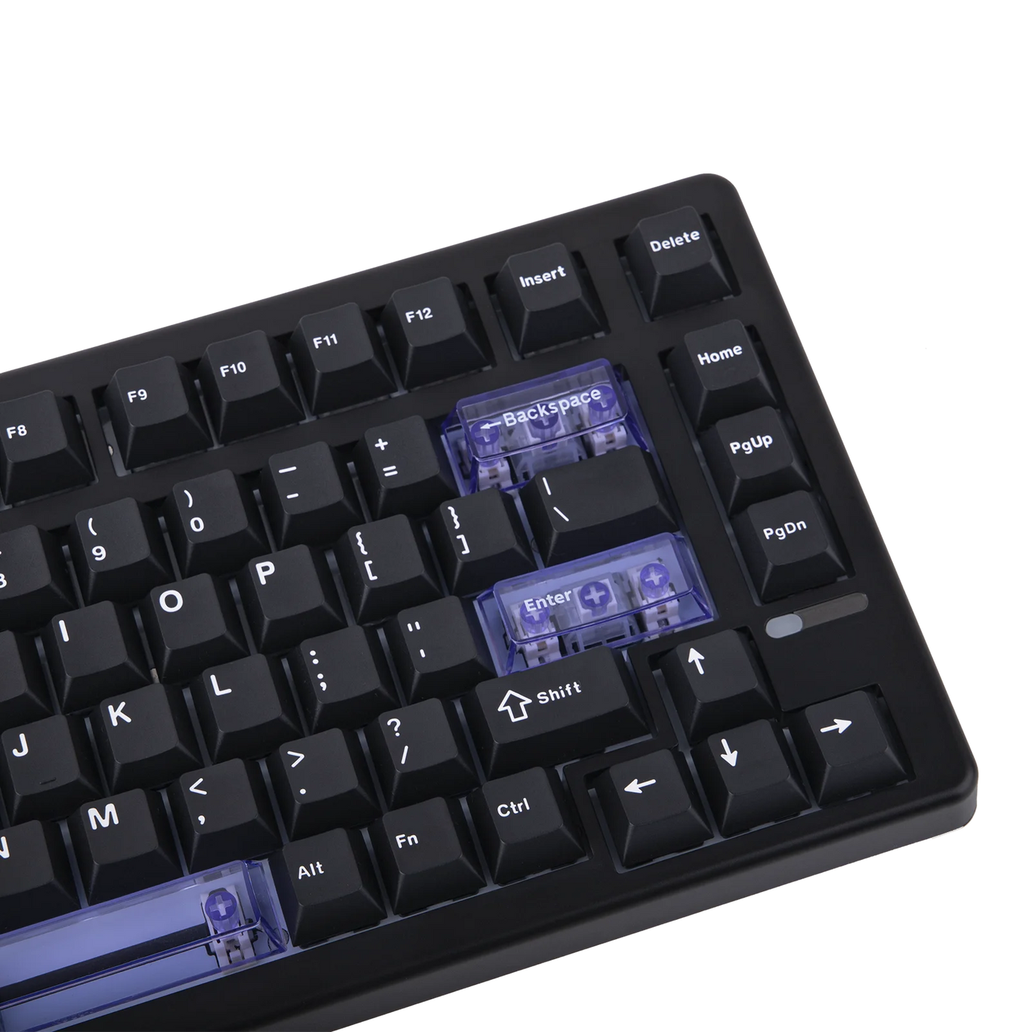Teclado mecânico magnético EPOMAKER HE80 75% layout US QWERTY Hot-Swap Creamy Gasket com fio Hall Effect DKS SOCD para PC/Mac
