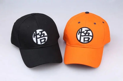 Dragon Ball Son Goku -baseball-lippis, jossa on korkealaatuinen brodeerattu painatus; unisex-kesälippis, pyöreä kruunu, leveä lieri, duckbill-malli