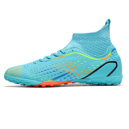 Mens Football Field Boots Ultralight Turf Indoor Society Training Soccer Shoes Cleats for Kids Sneakers TF/FG Football Shoes