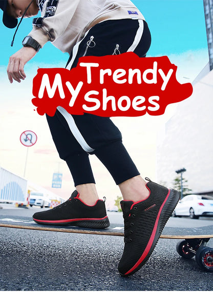Scarpe da running da uomo traspiranti, leggere e comode, scarpe casual da uomo, sneakers outdoor slip-on per camminare