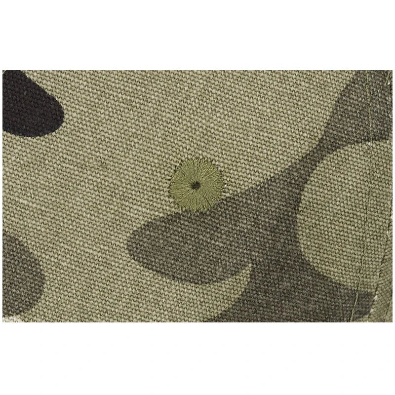 Frühling- und Herbst-Baseballkappe aus weicher Baumwolle für den Outdoor-Bereich, vielseitig kombinierbar, mit Sonnenblende, im Camouflage-Design